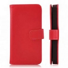 Capa Book Cover para Xiaomi Redmi Note 11 - Vermelha